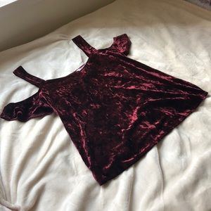 3 for $15 Lauren Conrad Velvet Top